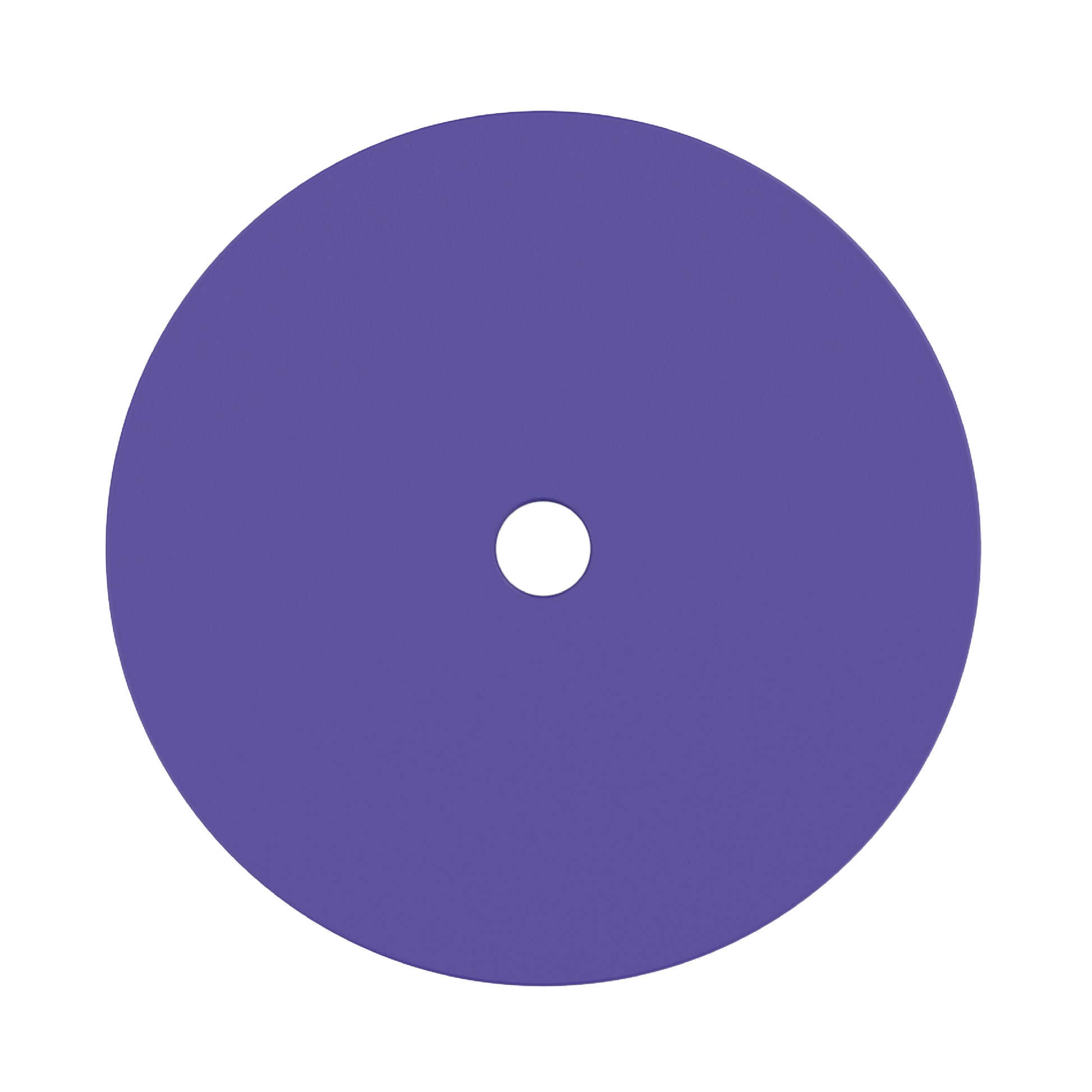 Top view of the 24oz Stainless Steel Tumbler's lid only, displayed against a white background. The lid is purple.