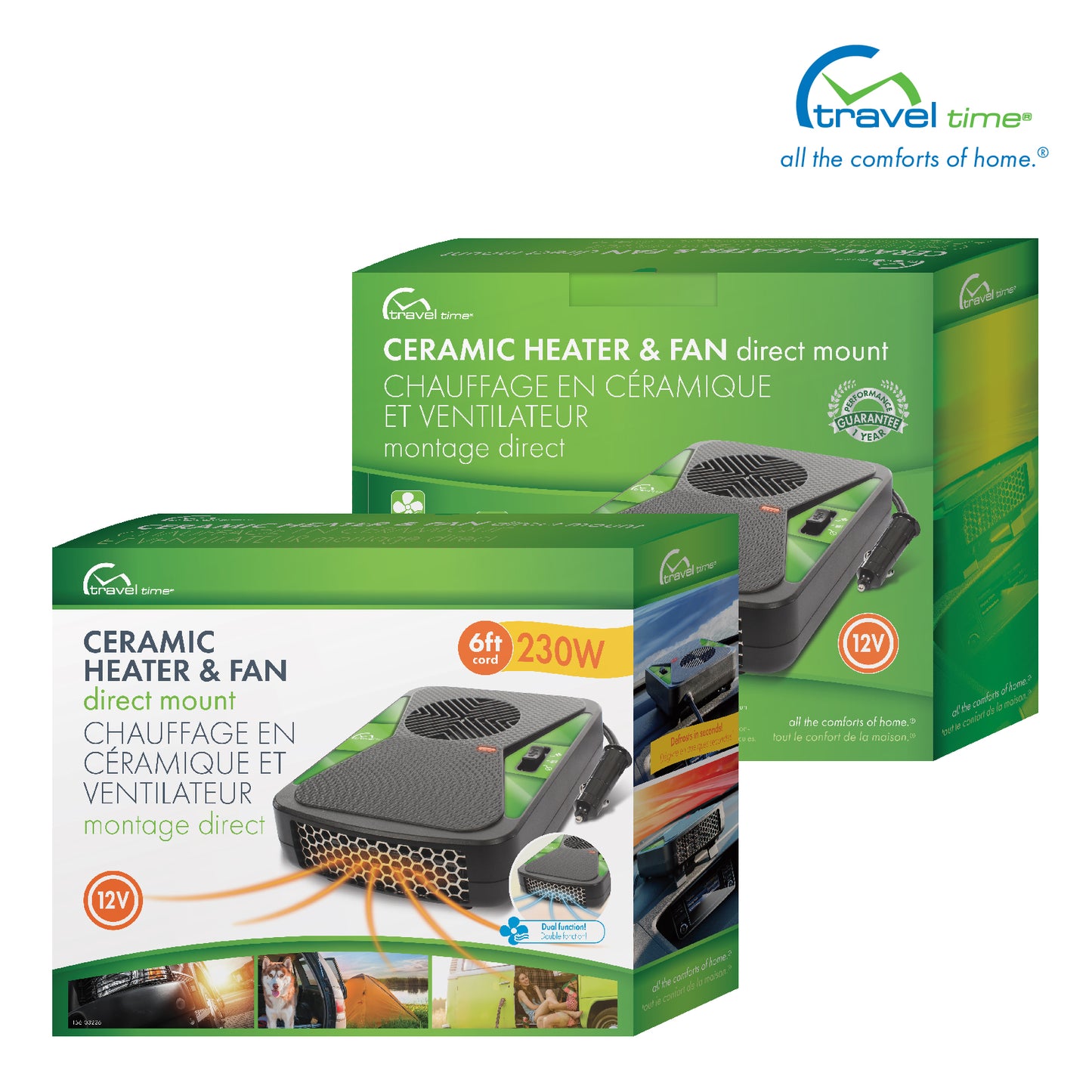 12V 230W Ceramic Heater Fan